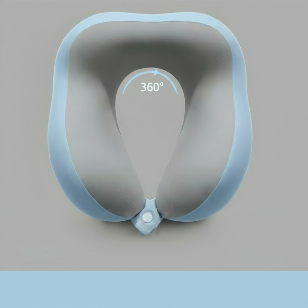 Memory Foam Travel Neck Pillow