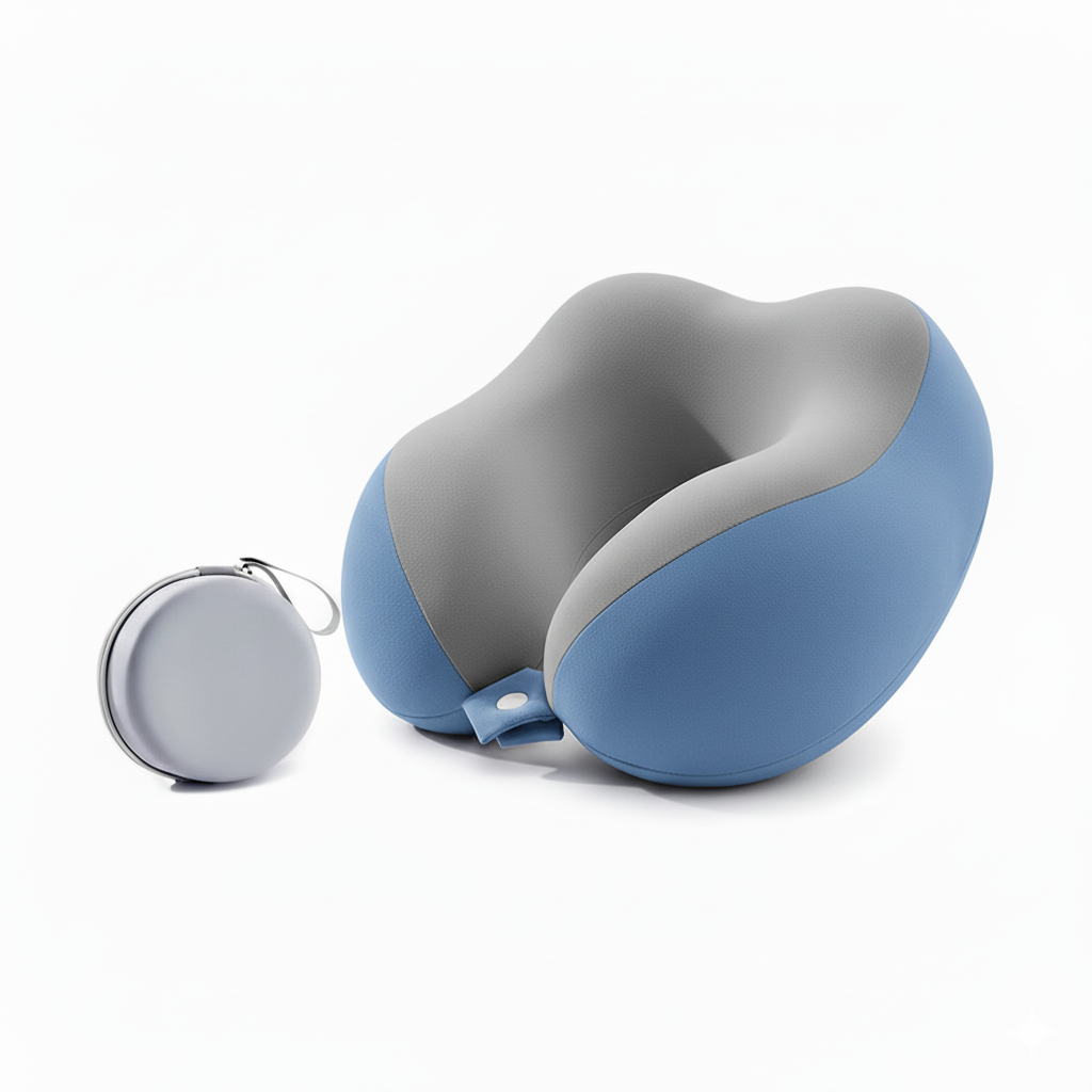 Memory Foam Travel Neck Pillow