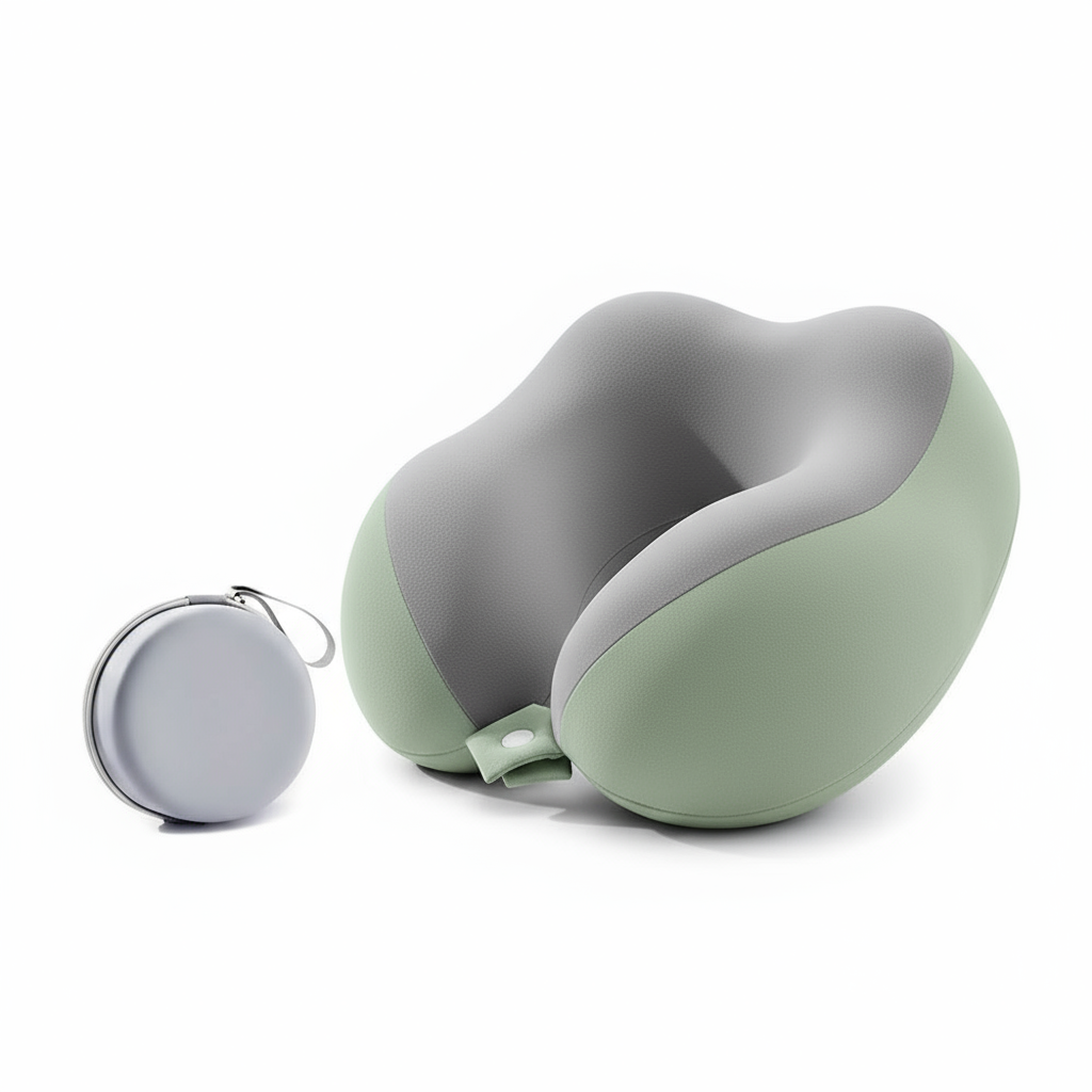 Memory Foam Travel Neck Pillow