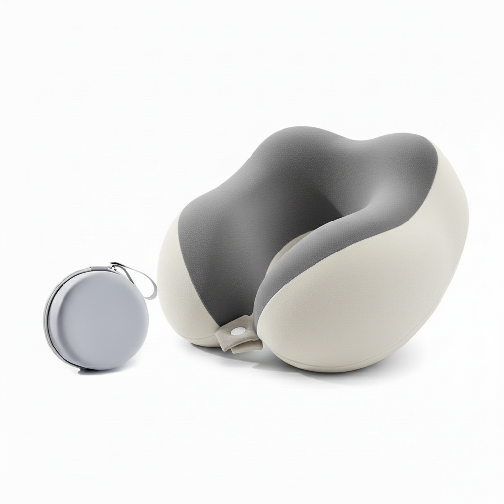 Memory Foam Travel Neck Pillow